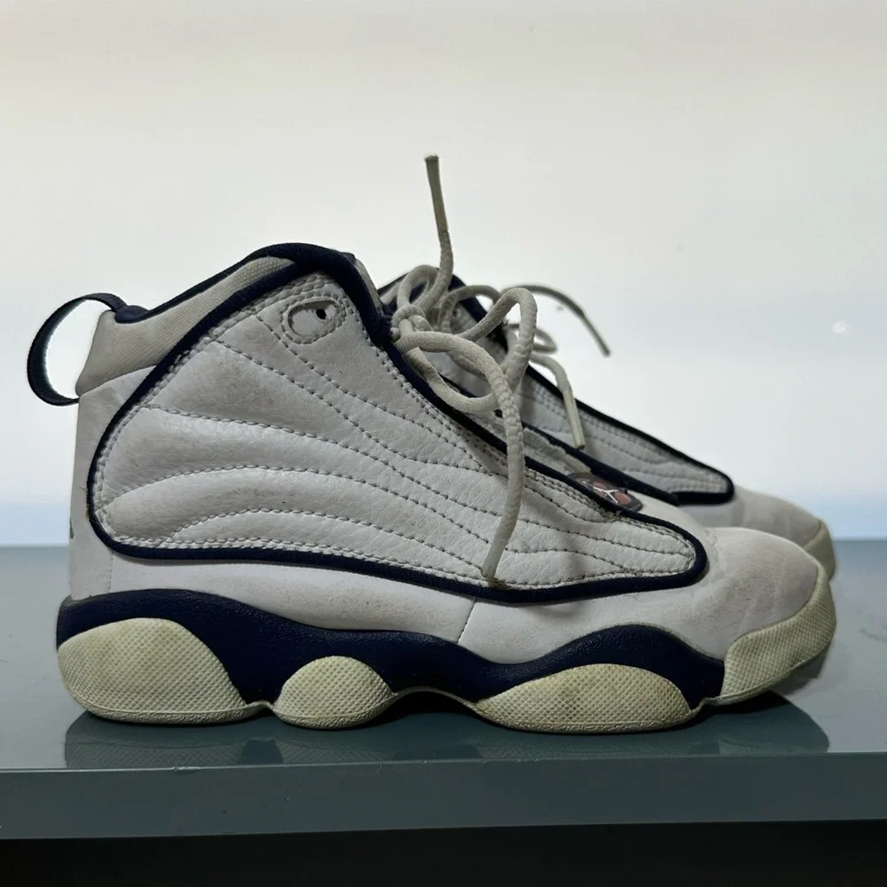Nike Jordan Navy and White Sneakers